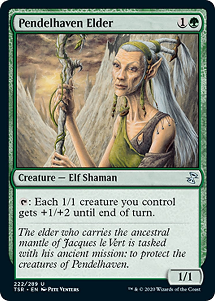 Pendelhaven Elder (222) [TSR] - MTG Single