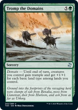 Tromp the Domains (242) [TSR] - MTG Single