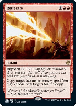 Reiterate (182) [TSR] - MTG Single