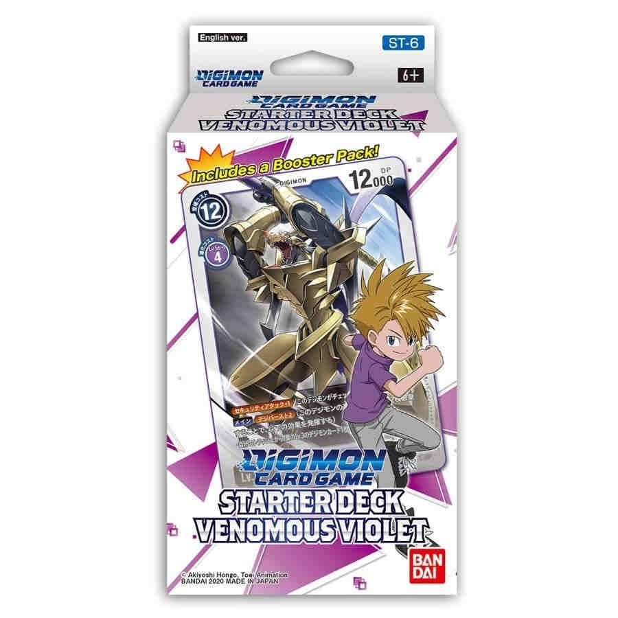 Venomous Violet Starter Deck [ST-6] - Digimon Card Game Sealed