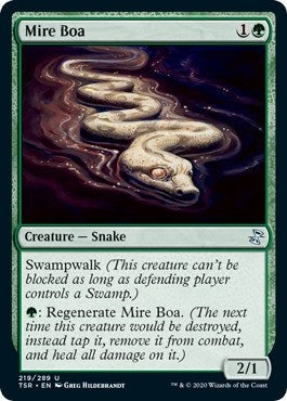 Mire Boa (219) [TSR] - MTG Single