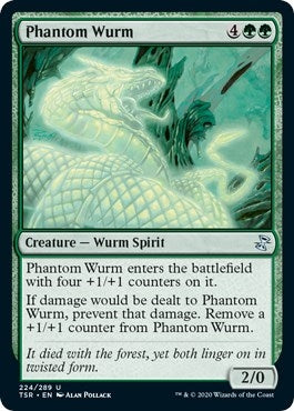 Phantom Wurm (224) [TSR] - MTG Single