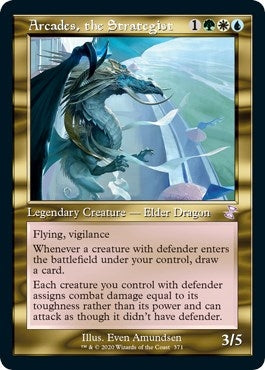 Arcades the Strategist (371) [TSR] - MTG Single