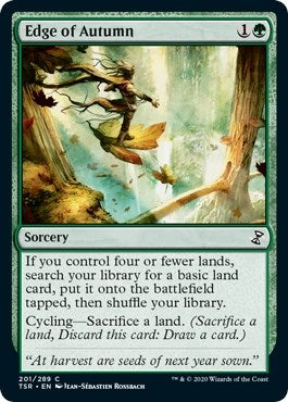 Edge of Autumn (201) [TSR] - MTG Single