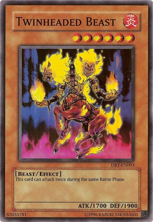 Twinheaded Beast (3) - YuGiOh Single