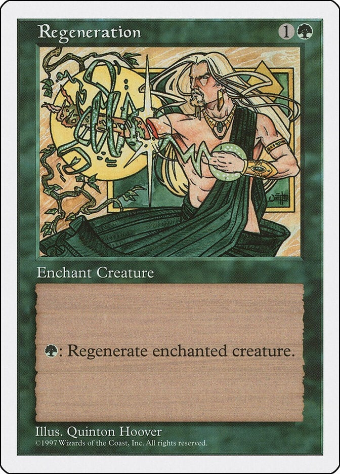 Regeneration [5ED] - MTG Single