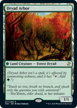 Dryad Arbor (277) [TSR] - MTG Single