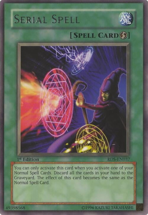 Serial Spell (37) - YuGiOh Single