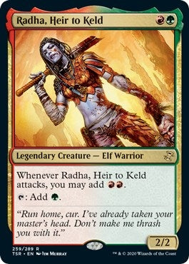 Radha Heir to Keld (259) [TSR] - MTG Single