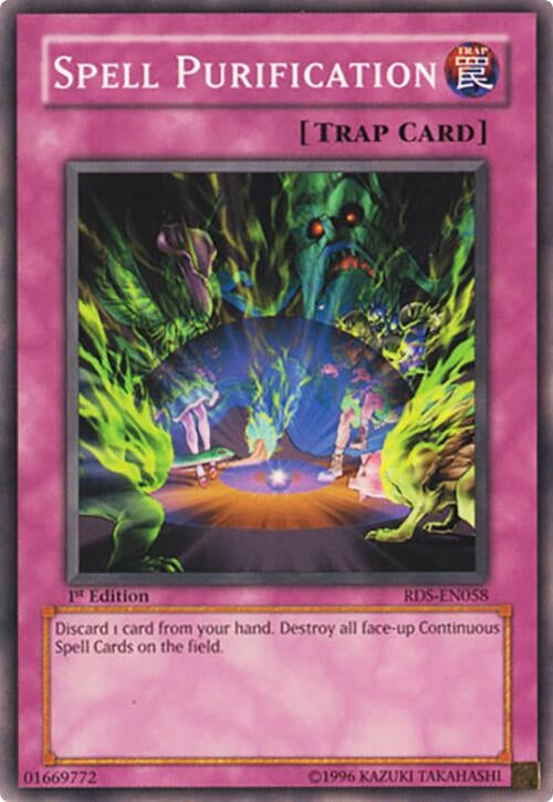 Spell Purification (58) - YuGiOh Single