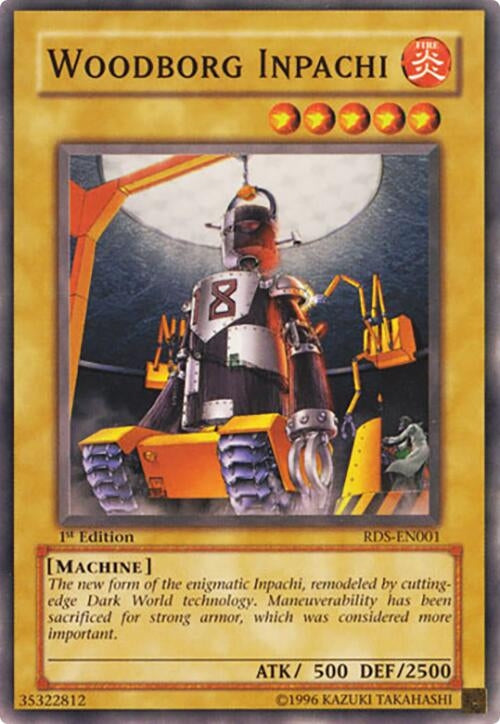 Woodborg Inpachi (1) - YuGiOh Single