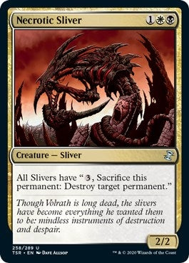 Necrotic Sliver (258) [TSR] - MTG Single
