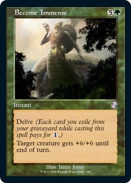 Become Immense (358) [TSR] - MTG Single