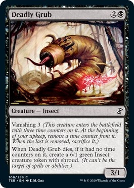 Deadly Grub (108) [TSR] - MTG Single