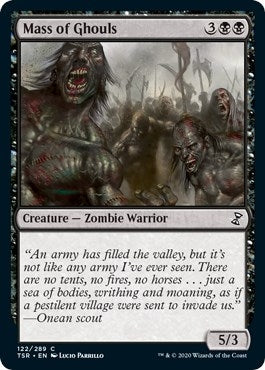 Mass of Ghouls (122) [TSR] - MTG Single