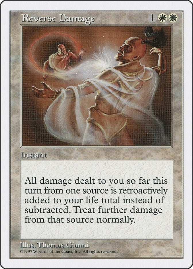 Reverse Damage [5ED] - MTG Single