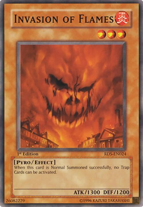 Invasion of Flames (24) - YuGiOh Single