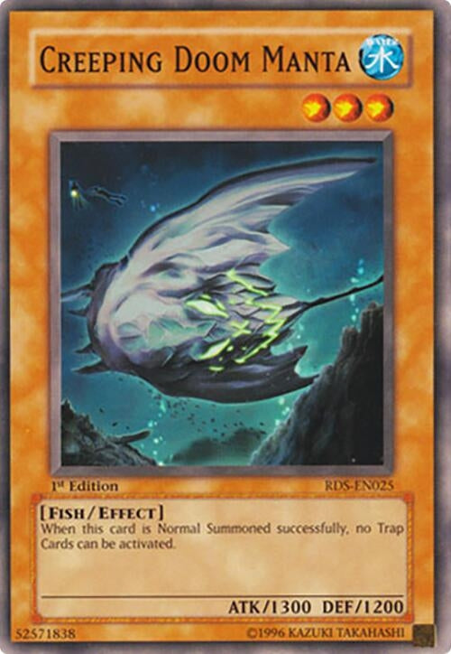 Creeping Doom Manta (25) - YuGiOh Single