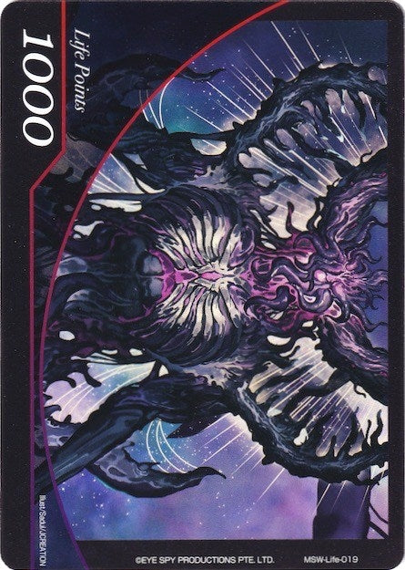 Life Point - Life-019 - Nyarlathotep Bringer of War (0) [MSW] - Force of Will Single