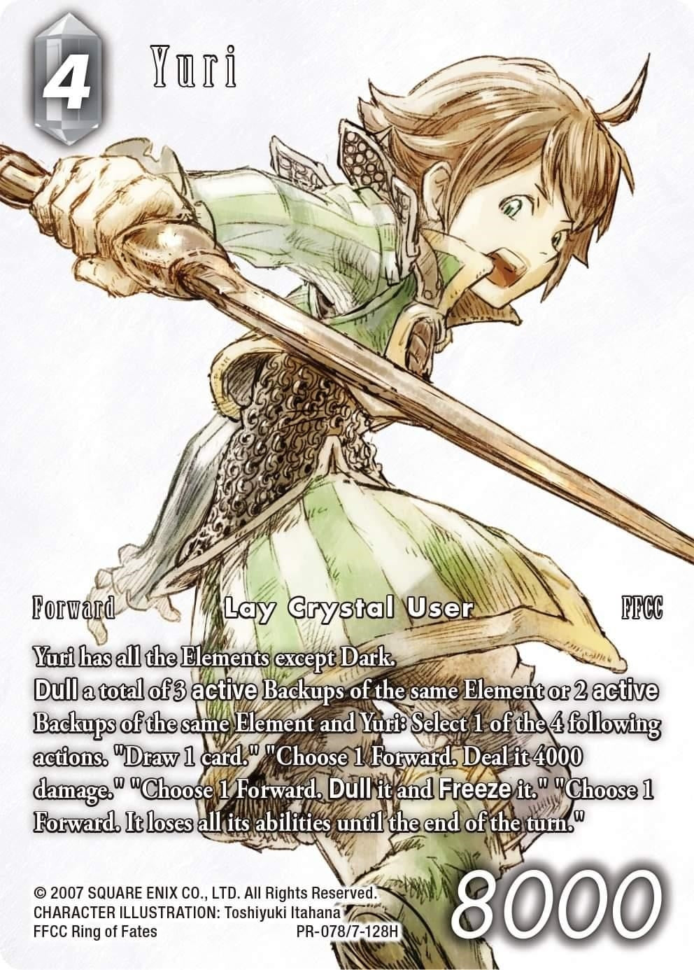 Yuri (PR-078) (787128) [PR] - Final Fantasy TCG Single