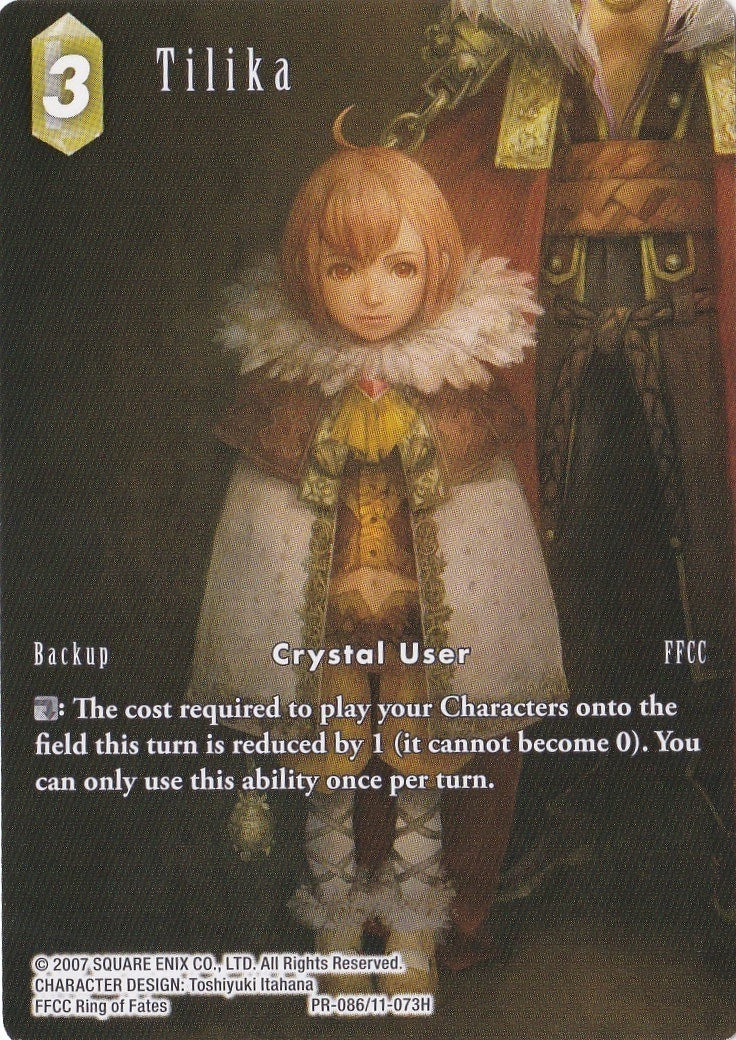 Tilika (8611073) [PR] - Final Fantasy TCG Single