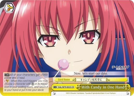 With Candy in One Hand (79023) [DAL/W79] - Weiss Schwarz Single