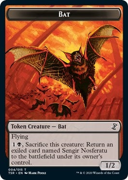 Bat Token (0) [TSR] - MTG Single