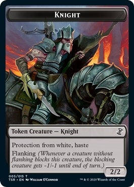 Knight Token (0) [TSR] - MTG Single