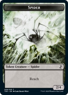 Spider Token (0) [TSR] - MTG Single