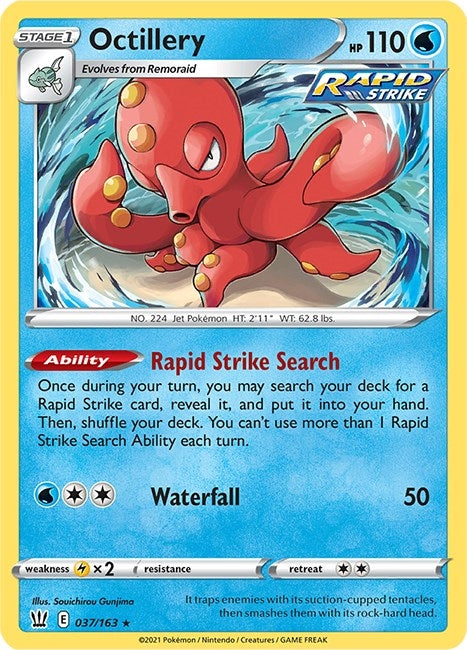 Image for Octillery (037/163) (Deck Exclusives) - Pokemon