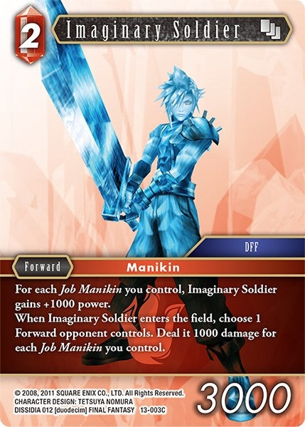 Imaginary Soldier (13) [OP13] - Final Fantasy TCG Single