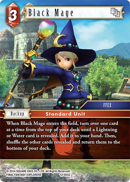 Black Mage (13) [OP13] - Final Fantasy TCG Single