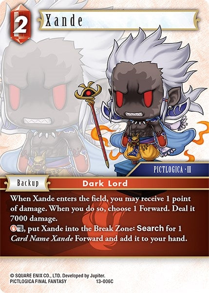 Xande (13) [OP13] - Final Fantasy TCG Single
