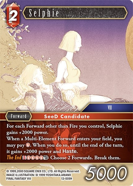 Selphie (13) [OP13] - Final Fantasy TCG Single