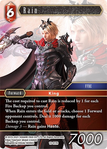 Rain (13) [OP13] - Final Fantasy TCG Single