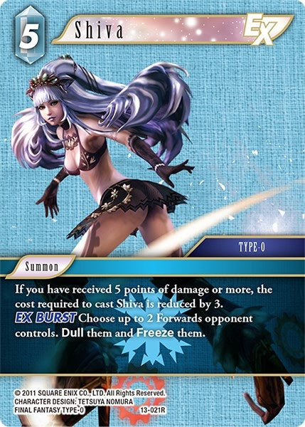 Shiva EX (13) [OP13] - Final Fantasy TCG Single