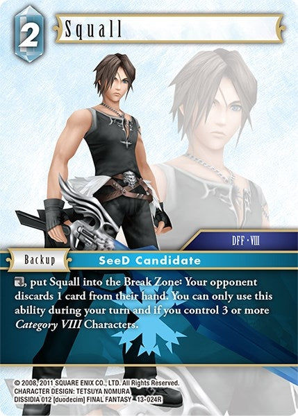Squall (13) [OP13] - Final Fantasy TCG Single
