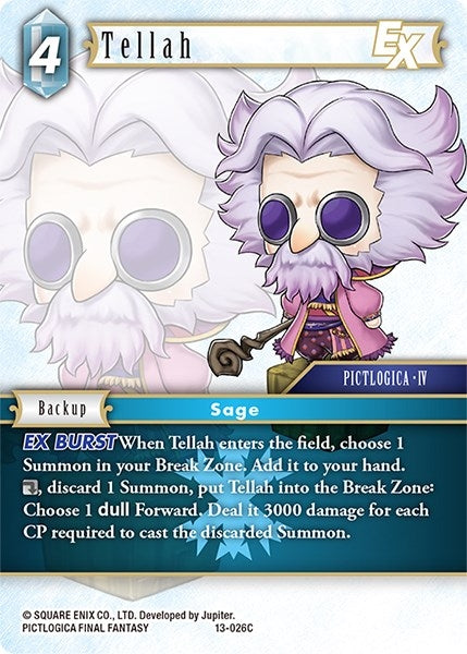 Tellah EX (13) [OP13] - Final Fantasy TCG Single