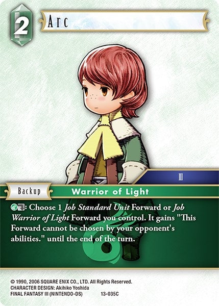 Arc (13) [OP13] - Final Fantasy TCG Single