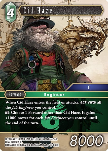 Cid Haze (13) [OP13] - Final Fantasy TCG Single