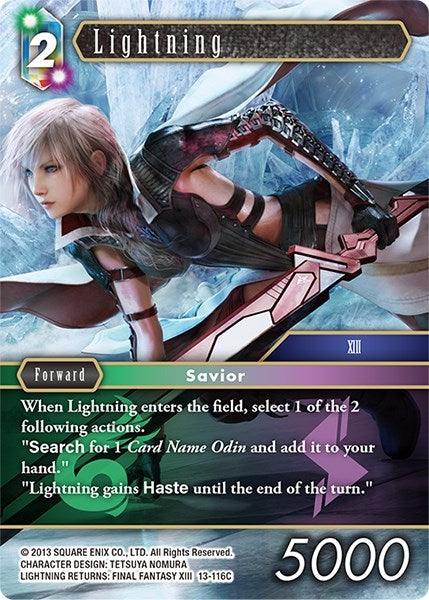 Lightning - 13-116C (13) [OP13] - Final Fantasy TCG Single