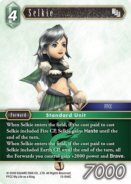 Selkie (13) [OP13] - Final Fantasy TCG Single