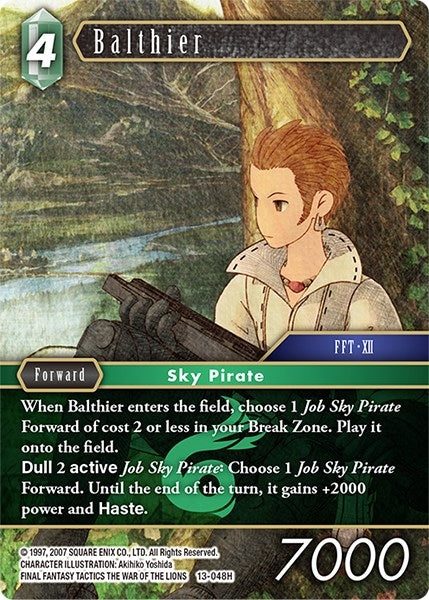 Balthier (13) [OP13] - Final Fantasy TCG Single