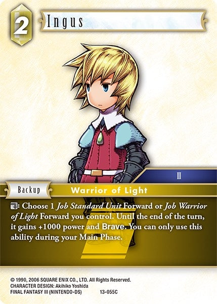 Ingus (13) [OP13] - Final Fantasy TCG Single