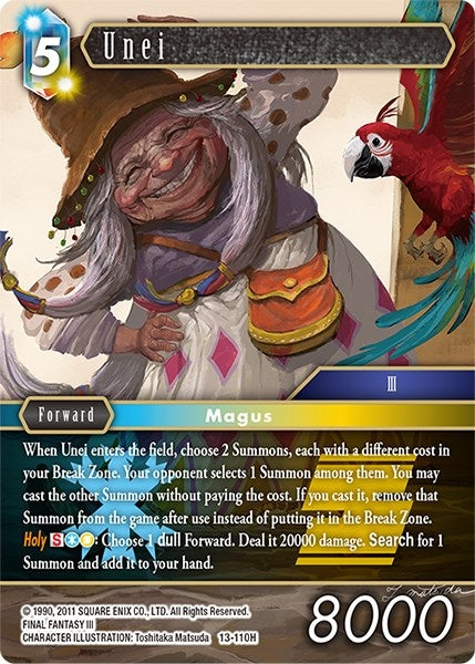 Unei (13) [OP13] - Final Fantasy TCG Single