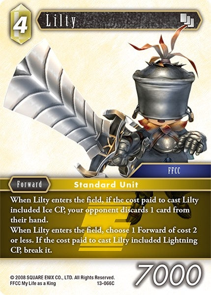 Lilty (13) [OP13] - Final Fantasy TCG Single