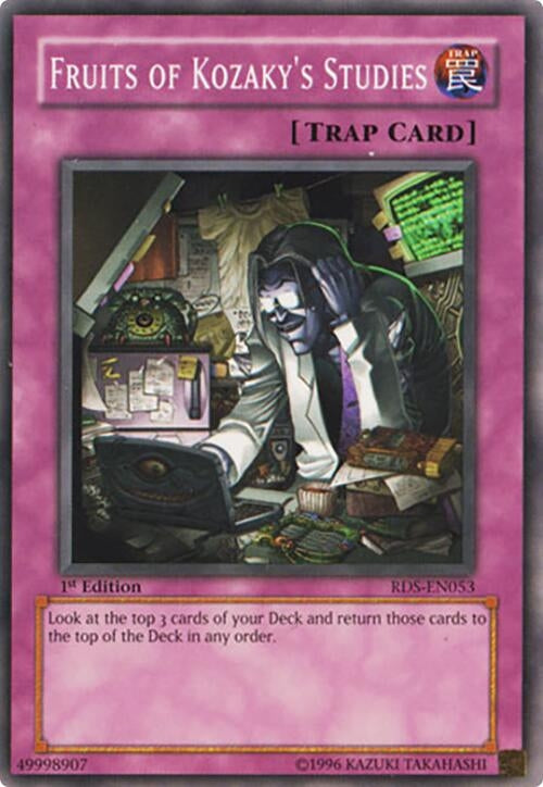 Fruits of Kozaky’s Studies (53) - YuGiOh Single