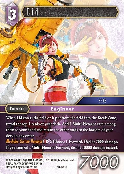 Lid (13) [OP13] - Final Fantasy TCG Single