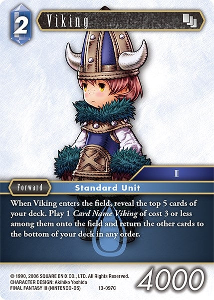 Viking (13) [OP13] - Final Fantasy TCG Single
