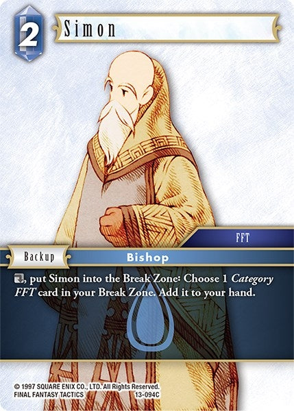 Simon (13) [OP13] - Final Fantasy TCG Single